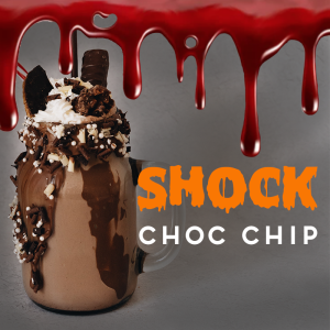 Chocolate Chip Halloween Milkshake