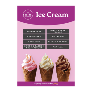 Swirl-Menu-Board
